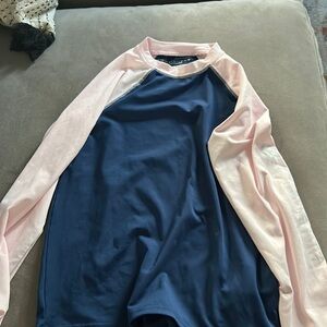 Columbia rash guard top for girls size 8